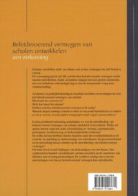 Beleidsvoerend vermogen van scholen ontwikkelen. Een verkenning