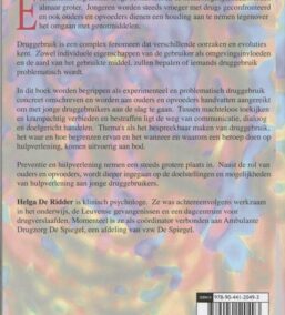 Jongeren, ouders en drugs (Reeks Alcohol en andere Drugs, nr. 5)