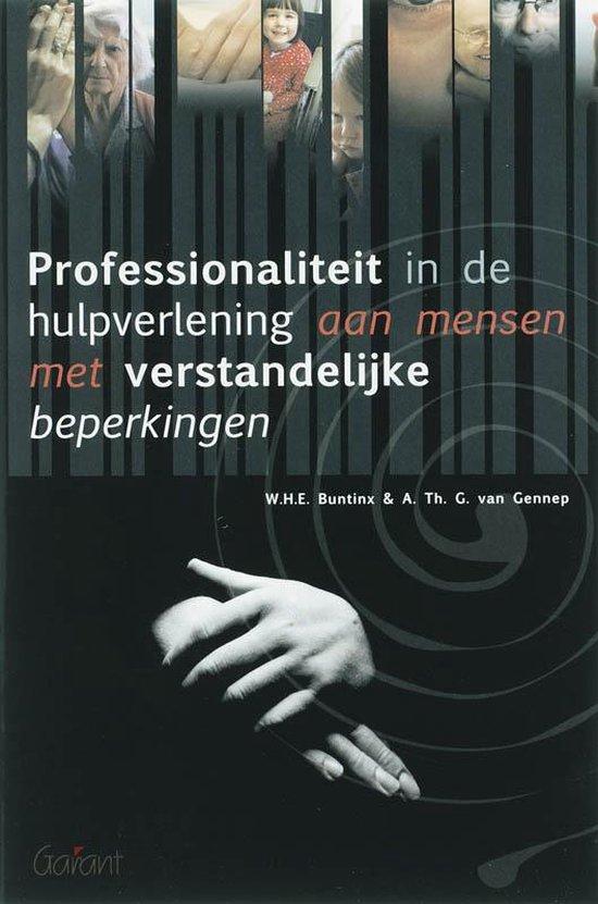 Professionaliteit in de hulpverlening aan mensen met verstandelijke beperkingen