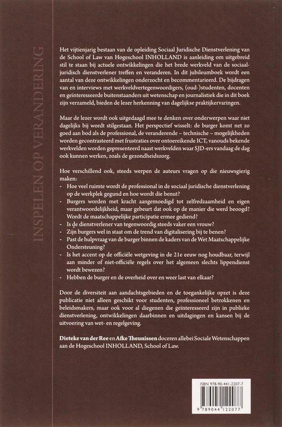 Inspelen op verandering. Over actuele ontwikkelingen binnen de sociaal-juridische dienstverlening - Afbeelding 2