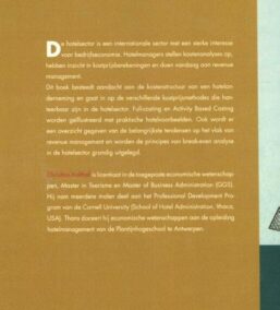 Bedrijfseconomie voor de hotelsector. Tweede, herziene druk