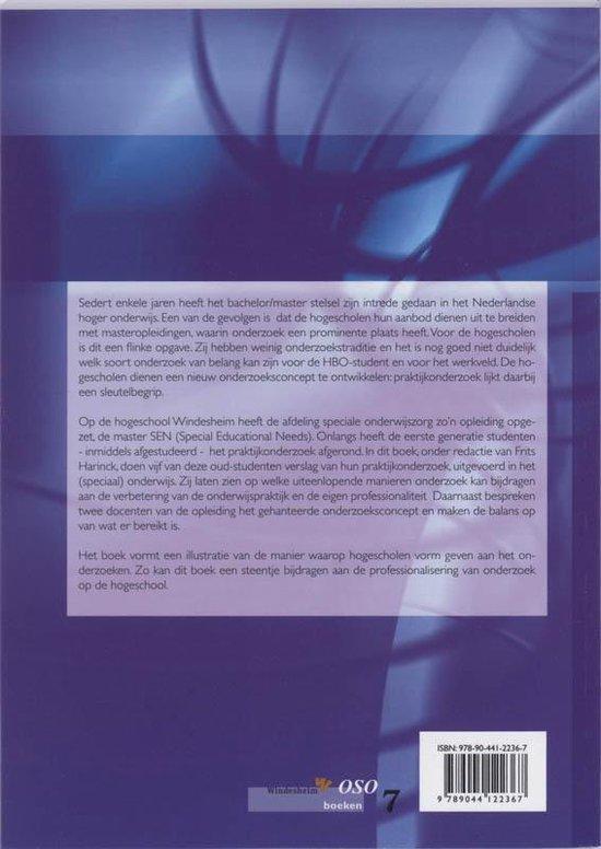 Praktijkonderzoek op een hogeschool. Ontwikkelingen in een opleiding speciale onderwijszorg/master SEN (Windesheim OSO-boeken, nr. 7) - Afbeelding 2