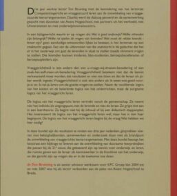 De logica van vraaggericht leren