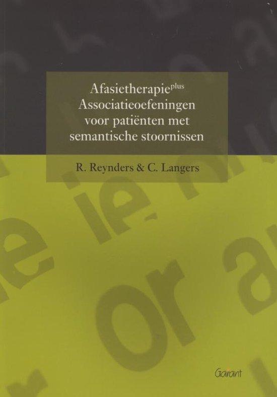 Afasietherapie plus. Associatieoefeningen voor patiƫnten met semantische stoornissen