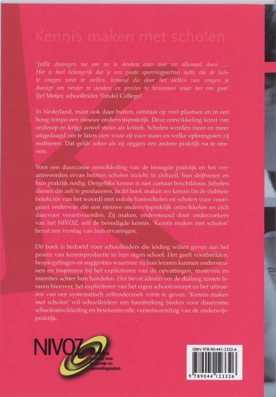 Kennis maken met scholen (NIVOZ-Serie, nr. 2) - Afbeelding 2