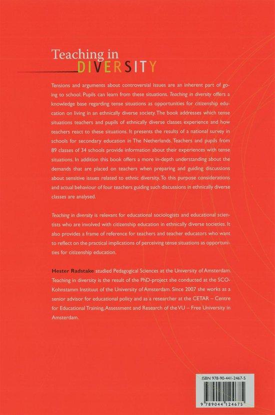 Teaching in diversity. Teachers and pupils about tense situations in ethnically heterogeneous classes