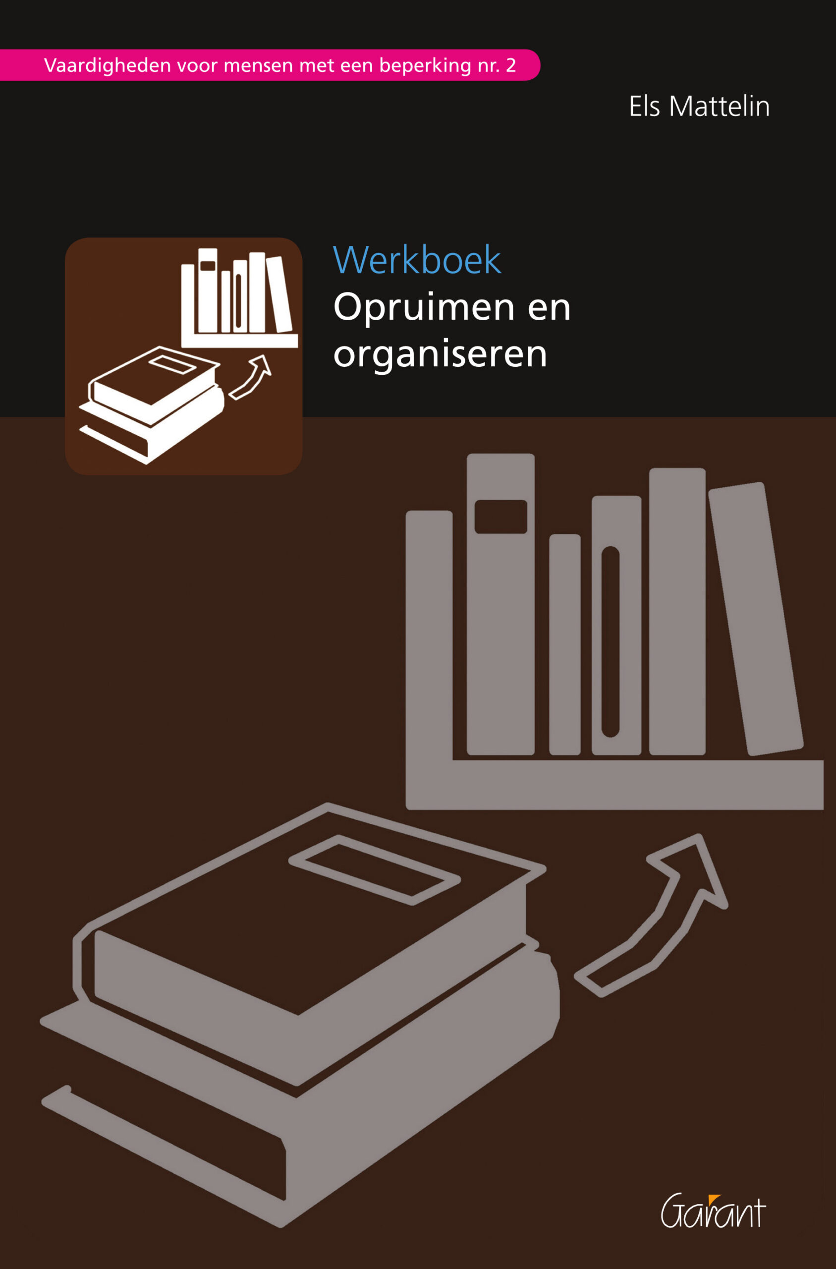 Vaardigheden voor mensen met een beperking nr. 2 - Werkboek Opruimen en organiseren