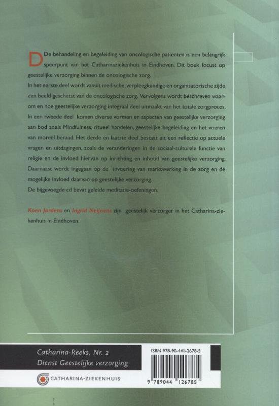 Oncologie en geestelijke verzorging. Vormen en aspecten van begeleiding. Actuele vragen en uitdagingen (Catharina-reeks, nr. 2) - Afbeelding 2