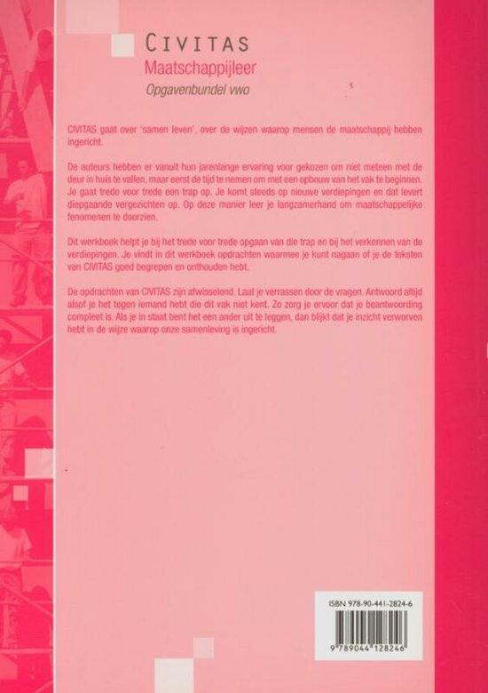 Civitas - Maatschappijleer - Opgavenbundel vwo - Afbeelding 2