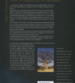 Sagefilosofie. Pleidooi voor Afrikaanse wegen naar zelfstandigheid