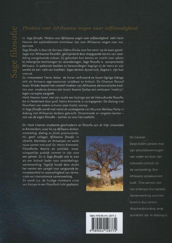 Sagefilosofie. Pleidooi voor Afrikaanse wegen naar zelfstandigheid - Afbeelding 2