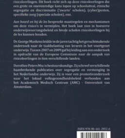 Aan boord en bij de les. Risicoleerlingen in het onderwijs.