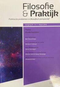 Tijdschrift Filosofie & Praktijk - Jrg. 37 (2016), nr. 1 - Themanummer Morele kwesties