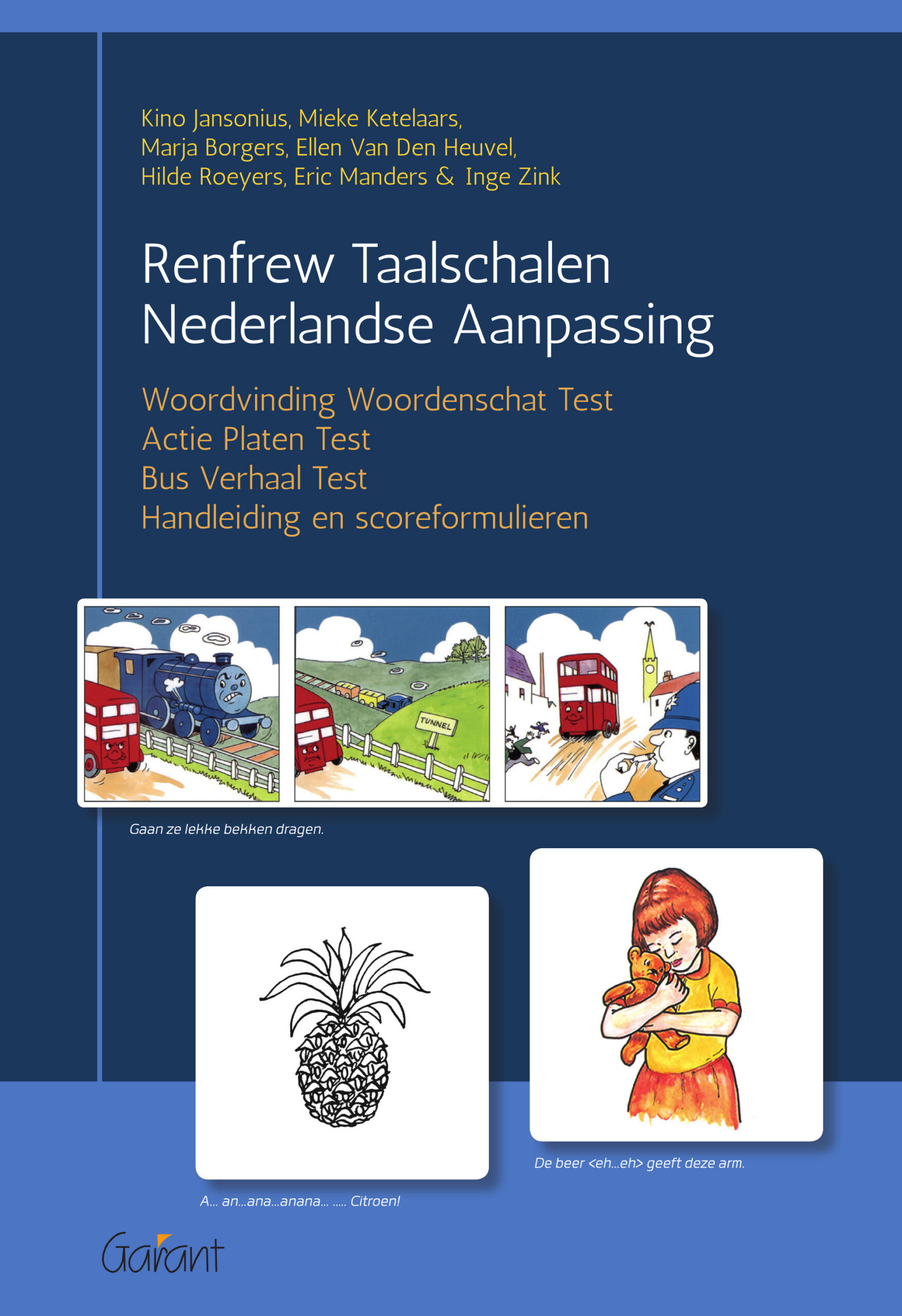 Renfrew Taalschalen Nederlandse Aanpassing (RTNA) - Set: Handleiding en scoreformulieren + Taalkaarten (in opbergkoffer)(2e druk)