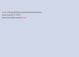 Jaarboek KMSKA 2015-2016