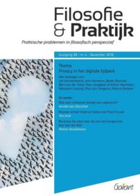 Tijdschrift Filosofie & Praktijk- Jrg.39 (December 2018) Nr.4