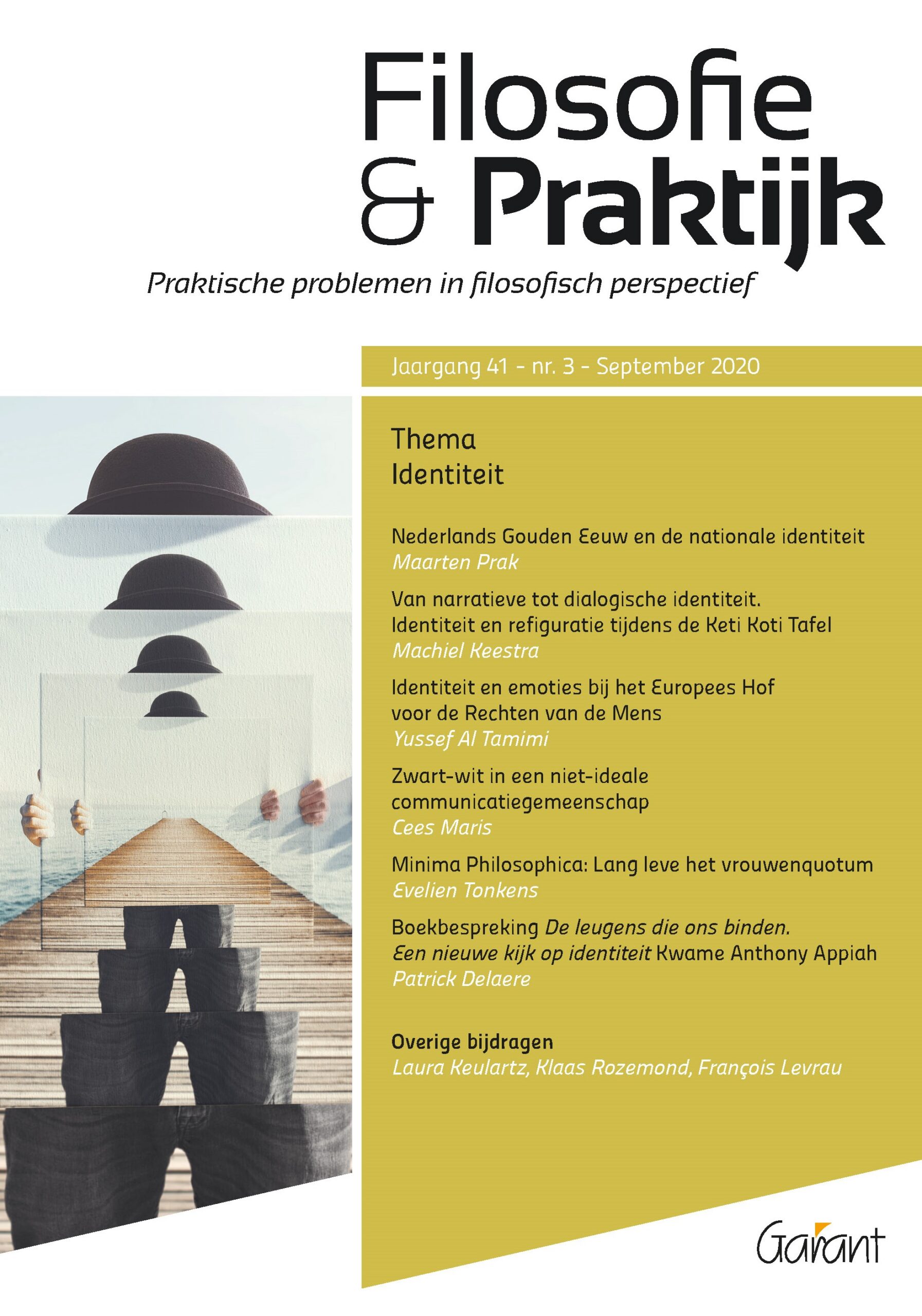 Identiteit. Themanr. Filosofie & Praktijk- Jrg.41 (2020) Nr.3