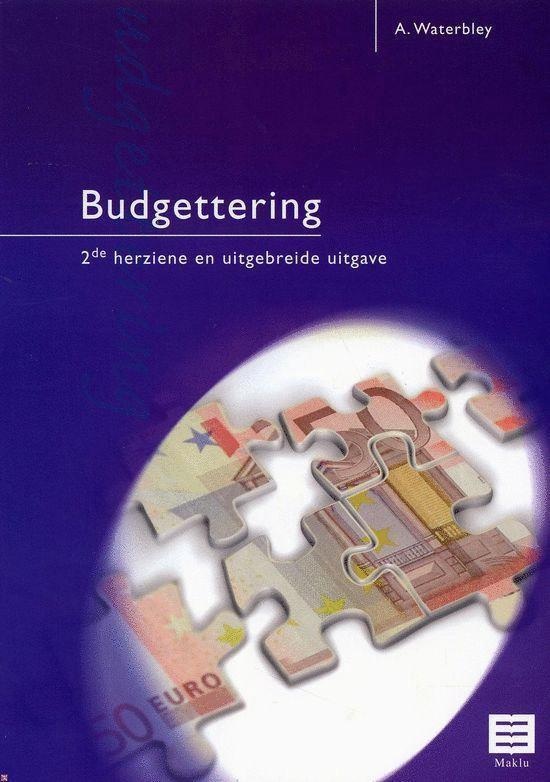 Budgettering (met cd-rom) - tweede herziene en uitgebreide uitgave