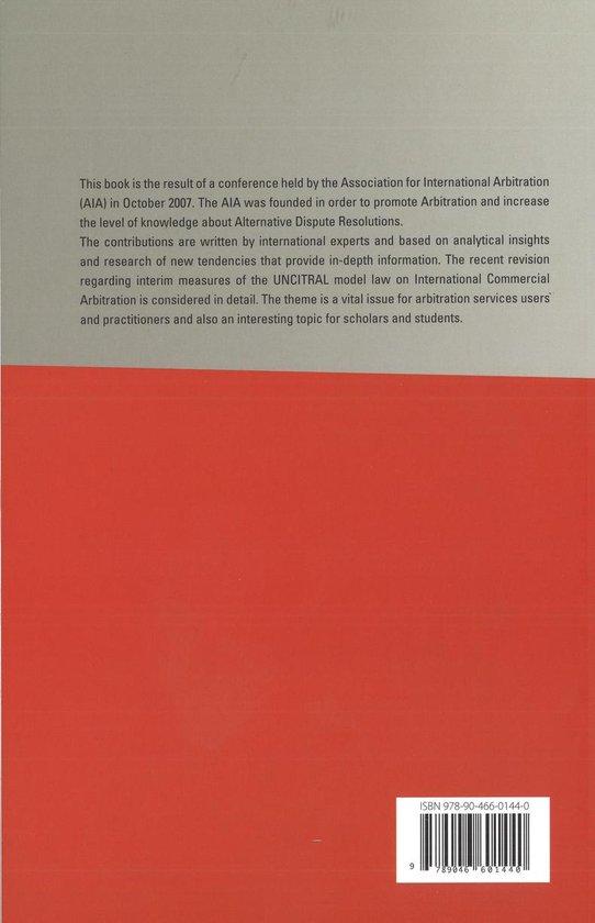 Interim measures in international commercial arbitration (AIA - Association for International Arbitration Series)