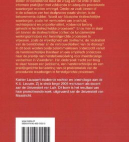 Herstelrecht en procedurele waarborgen