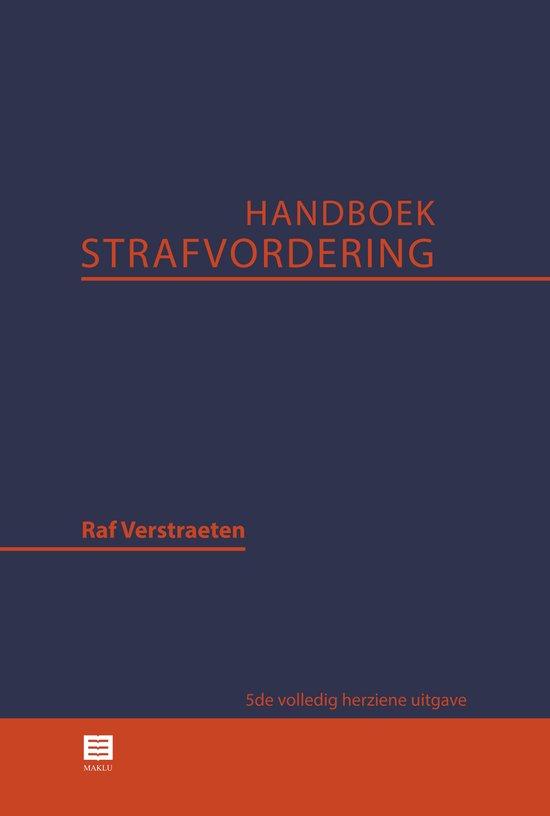 Handboek strafvordering. 5de volledig herziene uitgave