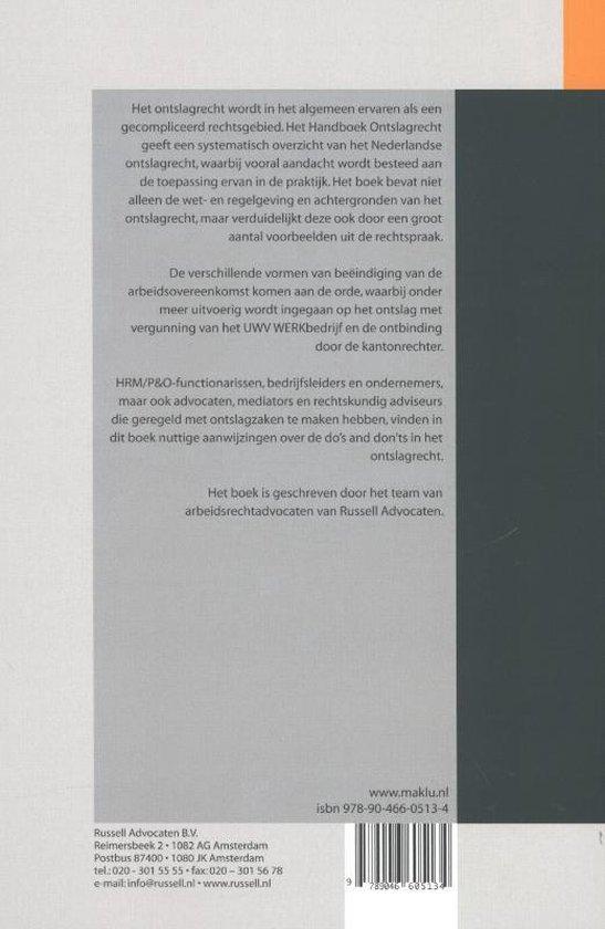 Handboek Ontslagrecht (Reeks Bibliotheek Sociaal Recht, nr. 1) (NL) - Tweede herziene uitgave - Afbeelding 2