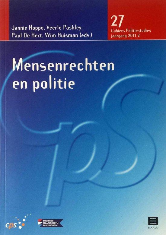 Mensenrechten en politie (CPS 2013 - 2, nr. 27)