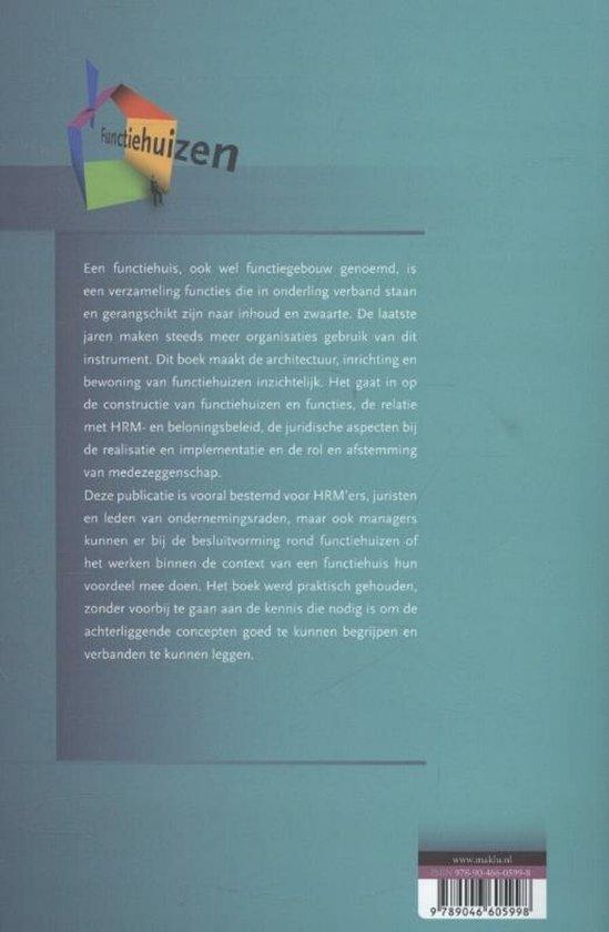 Functiehuizen. De architectuur, inrichting en bewoning vanuit HRM-, organisatiekundig en juridisch perspectief - Afbeelding 2