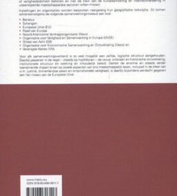 Justitie, binnenlandse zaken en veiligheid: Europese en internationale institutionele en beleidsontwikkeling