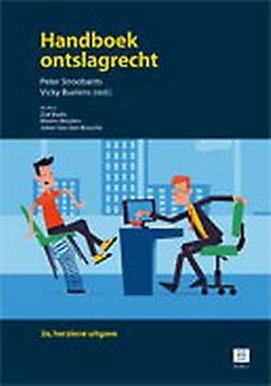 Handboek ontslagrecht (BE) (Hardcover) - Tweede, herziene uitgave