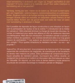 Bemiddeling in strafzaken. Een wispelturig debat / Médiation pénale. La Diversité en débat