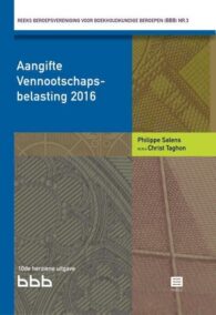 Aangifte vennootschapsbelasting 2016 (Reeks Beroepsvereniging voor Boekhoudkundige Beroepen, nr. 3)