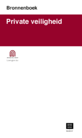 Private veiligheid (Bronnenboek)
