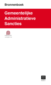 Gemeentelijke Administratieve Sancties (Bronnenboek)