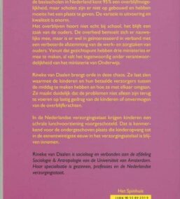 Overgebleven werk. Kinderen tussen de middag op school