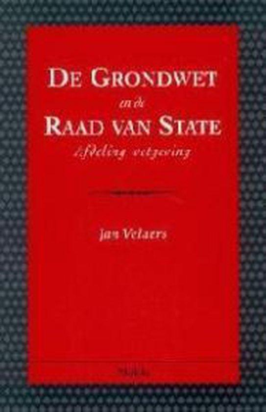 De Grondwet en de raad van state, afdeling wetgeving