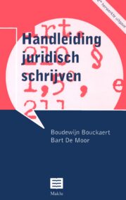 Handleiding juridisch schrijven - 2de herwerkte uitgave