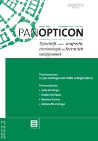 Panopticon - Tijdschrift voor strafrecht, criminologie en forensisch welzijnswerk - 2022 nr. 2