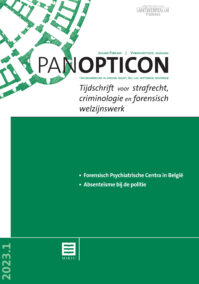 Panopticon - Tijdschrift voor strafrecht, criminologie en forensisch welzijnswerk - 2023 nr.1