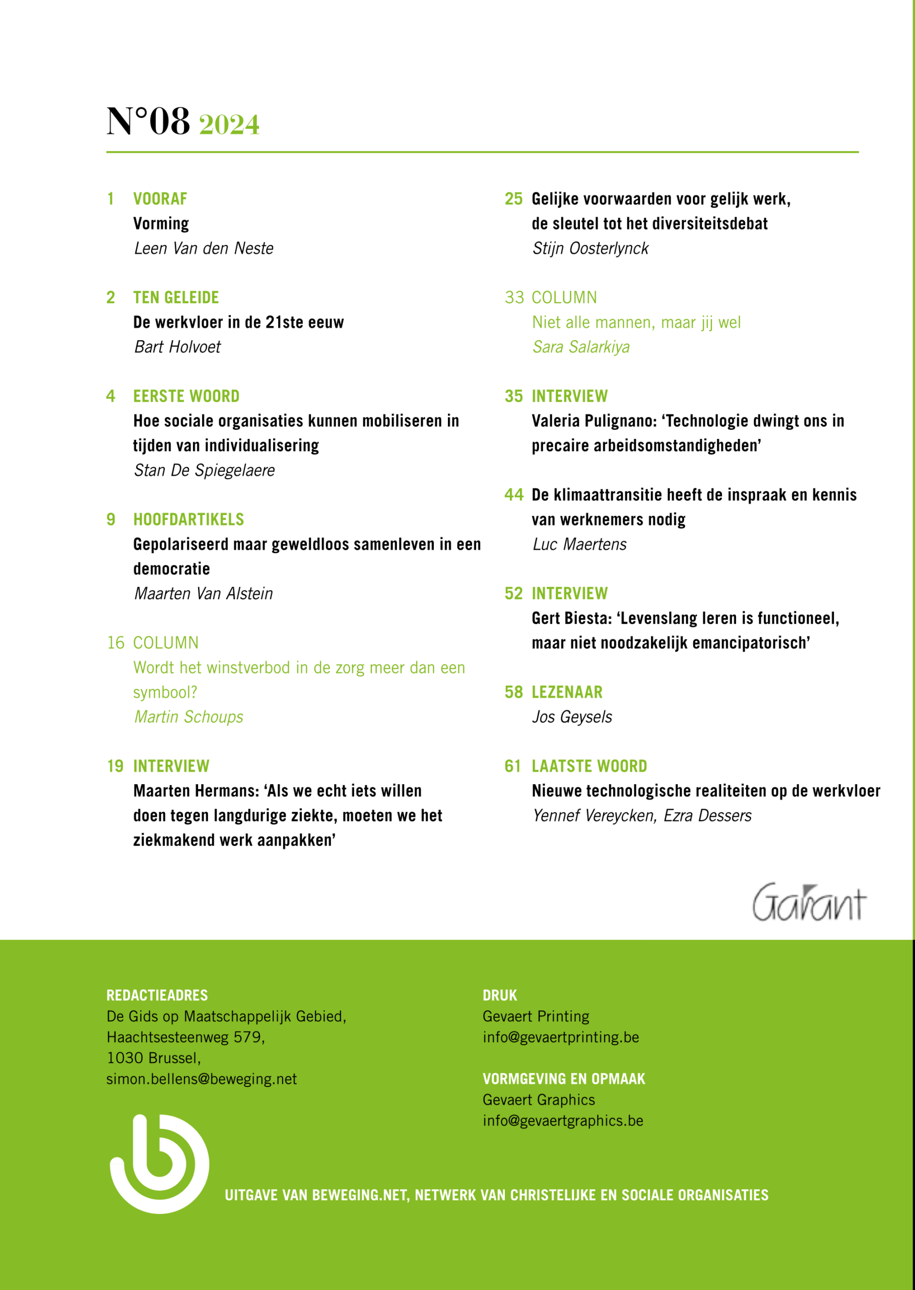 De Gids op maatschappelijk gebied. Jrg 115 (2024) Nr. 8 (Oktober)