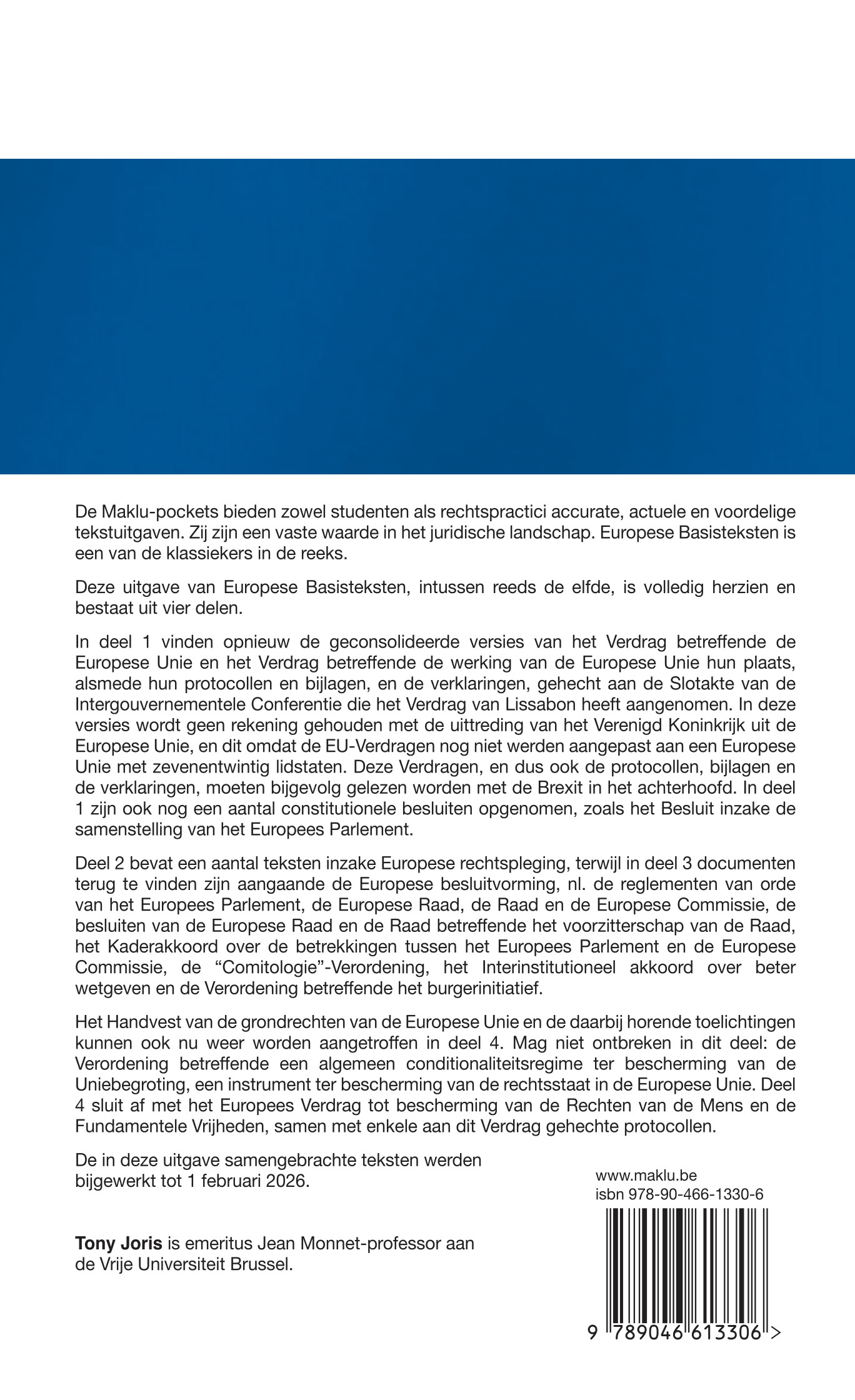 Europese basisteksten – 11e geheel herziene uitgave